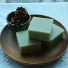 [EU Direct] Handmade Soap - Green Tea Essential Oils Soap - Oil Control, Whitening, Moisturizing - 100g