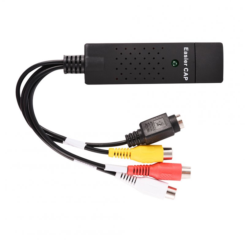 [EU Direct] Hde EasyCAP USB 2.0 Audio/Video Capture/Surveillance Dongle (AS-EZ-CAP1)