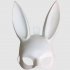  EU Direct  Men Women Easter Halloween Masquerade Bunny Rabbit Mask Costume Accessory for Adult