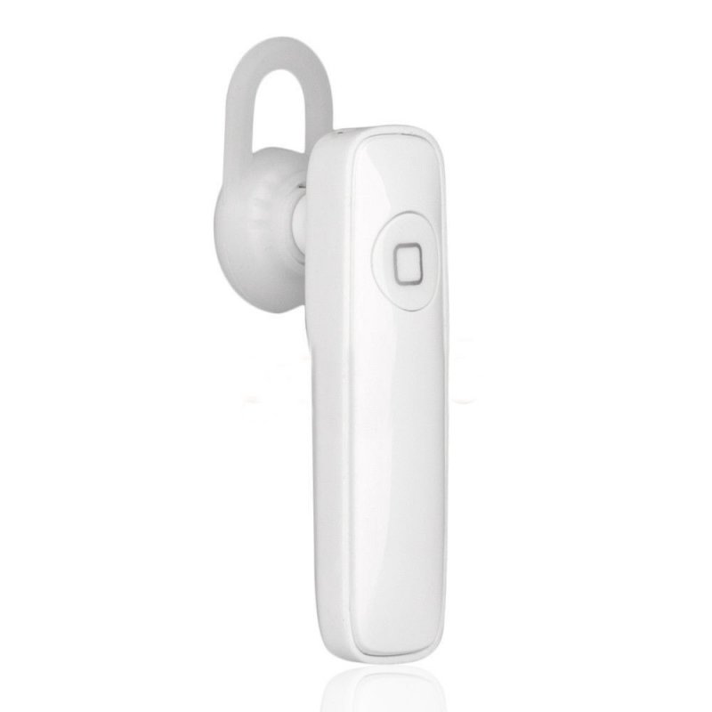EU Mini Bluetooth Headset V4.1 with Noise Cancelling Hands-free Mic for iPhone And Smartphones  White