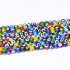  EU Direct  Mixed Flat Millefiori Evil Eye Glass Loose Spacer Beads Choose 6mm 8mm 10mm 12mm 6mm 50pcs