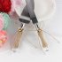  EU Direct  Modern Design Wedding Party Cake Knife and Server Set with Stainless Steel Blades Flax Rope Twine Wrapped Handles