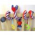  EU Direct  Multifunctional Baby Crib Spiral Activity Toy Colorful Wrap Around Stroller Toy Baby Carriage Toy