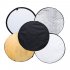  EU Direct  NEEWER 60CM 22 Inch 5 in 1 Light Multi Photo Collapsible Reflector