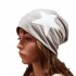  EU Direct  New Unisex Men Women Warm Winter Beanie Hat Slouchy Ski Hat Oversize Hip Hop Cap  Light Gray 