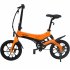  EU Direct  ONEBOT S6 Electric Bike Foldable Bicycle Variable Speed City E bike 250W Motor 6 4Ah Battery Max 25Km h Max Load 120kg yellow