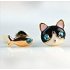  EU Direct  OYang Cute Cat and Fish Stud Earring