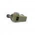 EU Direct  Outdoor 3 in 1 Hiking Camping Emergency Survival Gear Whistle Compass Thermometer