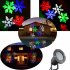  EU Direct  Outdoor LED Snowflake Projection Light Waterproof Lawn Lamp Festival Yard Decoration European Specification