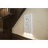 EU Direct  Outlet Coverplate with LED Night Lights Switch Cover Light Wall mount Safety Guidelight with Light Sensor