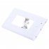  EU Direct  Outlet Coverplate with 3 LED Night Lights Switch Cover Plug Cover Light Wall mount Safety Guidelight with Light Sensor