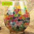  EU Direct  Pack of 100 PCS Wedding Crystal Water Bubble Bead Used for Sensory Toys and D  cor Vase Filler  Soil  Plant decoration  Bamboo Plants  Mixed Colors 