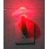  EU Direct  Pretty Mushroom Shaped LED Night Light with Light Sensor Control  NL 05 