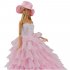  EU Direct  Princess Evening Party Clothes Wears Dress Outfit Set doll with Hat