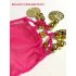  EU Direct  Purple Belly Dance Skirt With Gold Coins  Great Gift Idea 