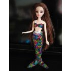 [EU Direct] Sequined Mermaid Clothing doll (Random Delivery)
