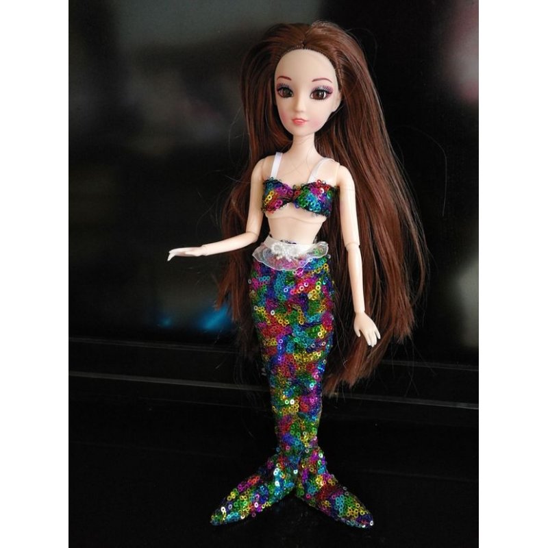 EU Sequined Mermaid Clothing doll (Random Delivery)