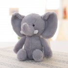  EU Direct  Stuffed animal baby elephant stuffed animal gray elephant