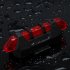  EU Direct  Super Bright USB Rechargeable Bike Tail Light Waterproof  Easy Installation for Cycling Safety Warning light Red