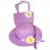  EU Direct  Tea Party Hat   Purse Set  More Colors     Select Color  purple