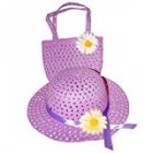 [EU Direct] Tea Party Hat & Purse Set (More Colors...) Select Color: purple