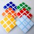  EU Direct  ThinkMax   5 7cm 3x3x3 Speed Cubes A Set of High Quality Stickers for Replacement Standard Bright