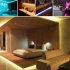 EU Direct  USB 5V LED Waterproof String Light Lamp Flexible RGB Changing Light Tape with Remote Control Ribbon  RGB 50cm