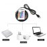  EU Direct  USB 5V LED Waterproof String Light Lamp Flexible RGB Changing Light Tape with Remote Control Ribbon  RGB 50cm