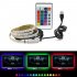  EU Direct  USB 5V LED Waterproof String Light Lamp Flexible RGB Changing Light Tape with Remote Control Ribbon  RGB 400cm