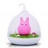  EU Direct  USB Rechargeable Touch Sensor LED Night Light Portable Dimmable Totoro Night Lamp for Baby Kid Children Blue