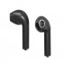  EU Direct  Universal Mini Wireless Single Earpiece Headphones Hands free Stereo Noise Canceling Bluetooth Earbud with Mic Black