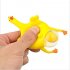  EU Direct  Vent chicken whole person trick funny toy squeeze layer chicken key chain 1PCS