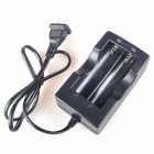  EU Direct  Wall Li on Charger for 18650 Rechargeable Battery USA