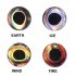  EU Direct  Waterproof 4D Fishing Lure Eyes Tackle Accessories 7mm Pack of 20pcs  Wind