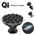  EU Direct  Wireless Car Fast Charger  Magnetic Charging Air Vent Phone Holder for Samsung Galaxy Note 8 S8 S8 Plus S7 S7 Edge S6 Edge plus Note 5 And All Qi En