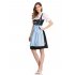  EU Direct  Women s Beer Festival Stylish Dress Suit Short Sleeve A Swing Holiday Party Dress for Oktoberfest