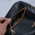  EU Direct  Women s PU Leather Travel Backpack Girls Candy Color Shoulder Bag Casual Daypack Black