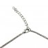 EU Direct  XY Fancy Fashion Silver Infinity Cross Shape Pendant Necklace
