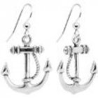 [EU Direct] XY Fancy Nautical Anchor Dangle Earrings