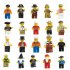  EU Direct  Yantu Kid Lot of 20 Minifigures Figures Men People Minifigs