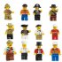  EU Direct  Yantu Kid Lot of 20 Minifigures Figures Men People Minifigs