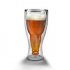  EU Direct  niceeshop TM  Hopside Down Beer Glass Double Wall Beer Glass