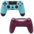  For PS4 Slim Controller Bluetooth 4 0 Mobile Gamepad with Light Bar Midnight blue