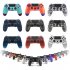  For PS4 Slim Controller Bluetooth 4 0 Mobile Gamepad with Light Bar Transparent Blue