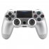  For PS4 Slim Controller Bluetooth 4 0 Mobile Gamepad with Light Bar Silver