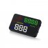  Heads Up Display unit connects to your vehicles OBDII and puts all the important information on your windshield where it s easy to read