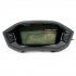  Indonesia Direct  12V Universal Motorcycle LCD Digital 13000rpm Speedometer Backlight Motorcycle Odometer Colorful B2912