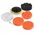  Indonesia Direct  3 4 5in Car Polisher Pads  Sponge Polishing Buffer Pad Set with M10 Drill Adapter and Sucker   7pcs 5