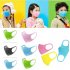  Indonesia Direct  3Pcs PM2 5 Kid Respirator Anti haze Mask Breathable Washable PU Sponge Dustproof Random Color Boys 3pcs