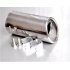  Indonesia Direct  51mm Inlet Diameter Stainless Steel Slanting Round Exhaust Muffler Pipe Modified Tail Throat A2X